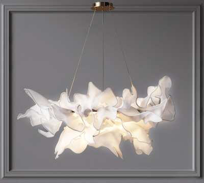 现代吊灯3D模型下载